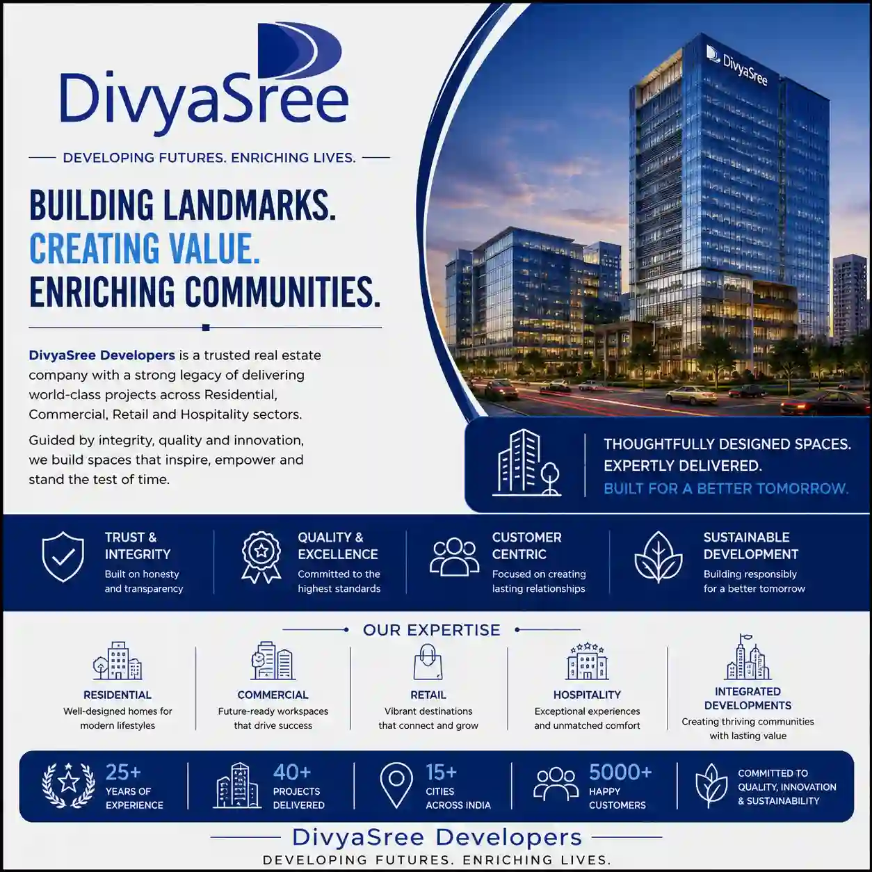 DivyaSree Developers official logo