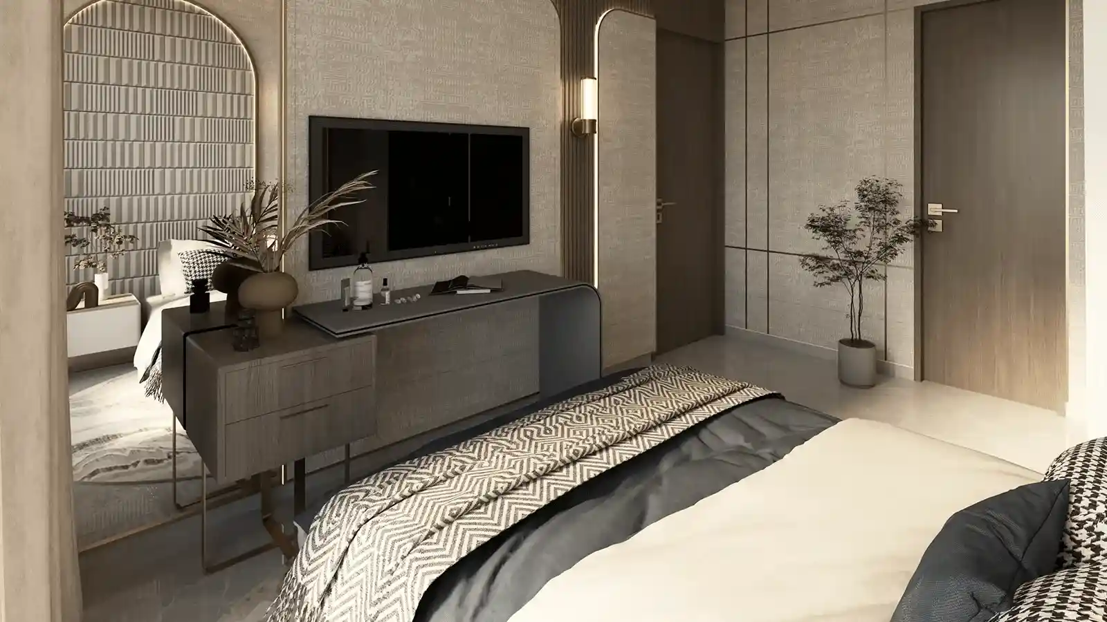 Grand lobby and entrance at DivyaSree Koregaon Park Annexe Pune